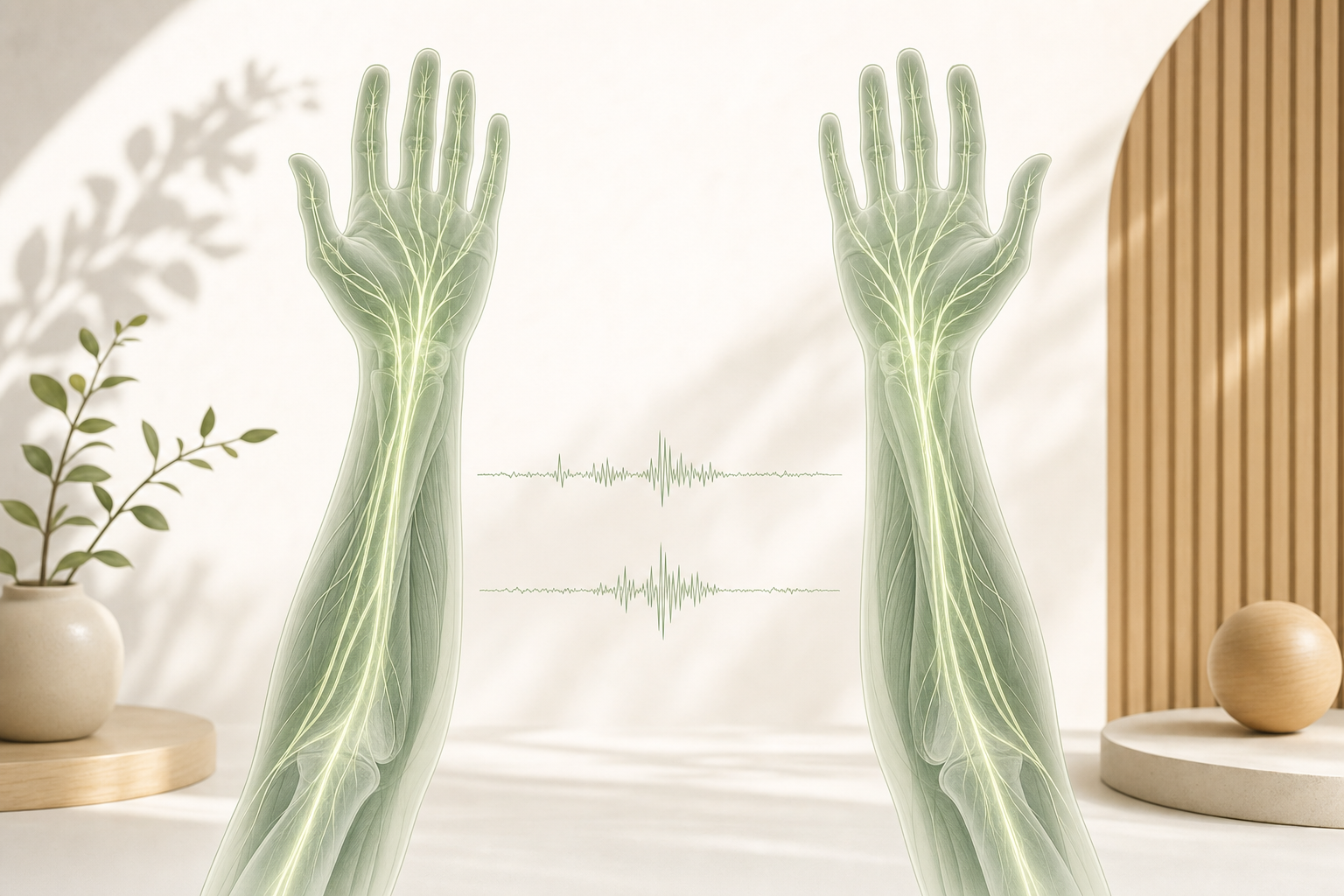EMG + velocidades de conducción — ambos miembros superiores